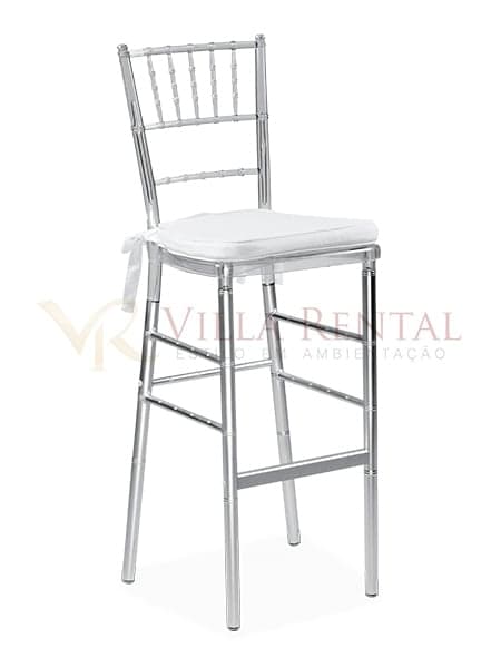 Banqueta Tiffany Cristal