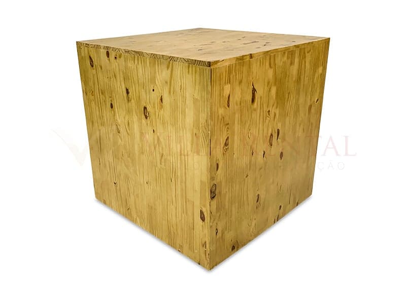Mesa aparadora Rústica 0.70x0.70x0.70