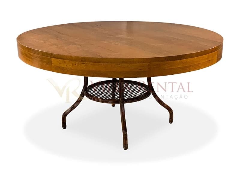 Tampo Pampulha 1.60 + Base Rattan