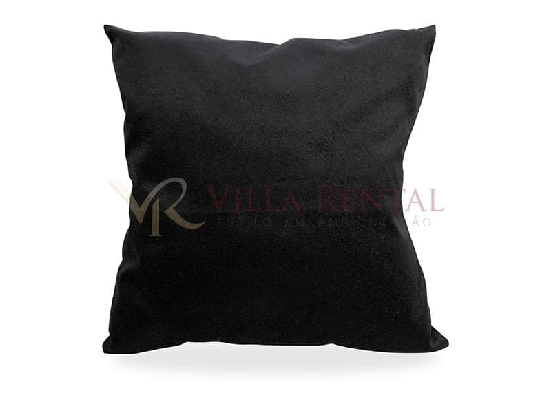 Almofada veludo Preto