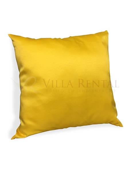 Almofada Cetim Amarelo