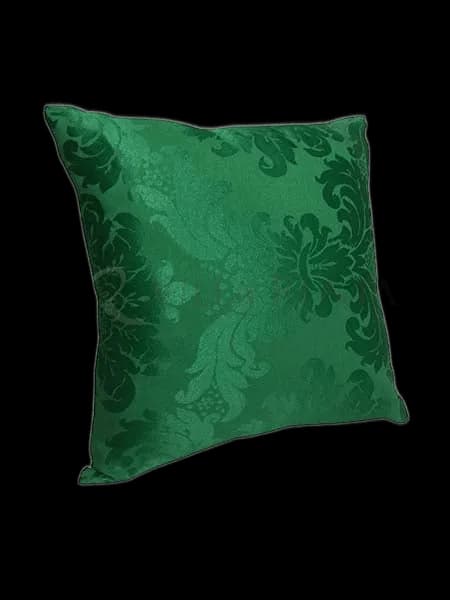 Almofada Adamascado Verde