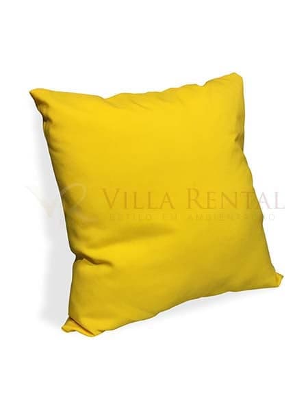 Almofada Oxford Amarelo Gema