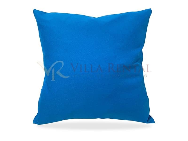 Almofada Oxford Azul Turquesa Escuro