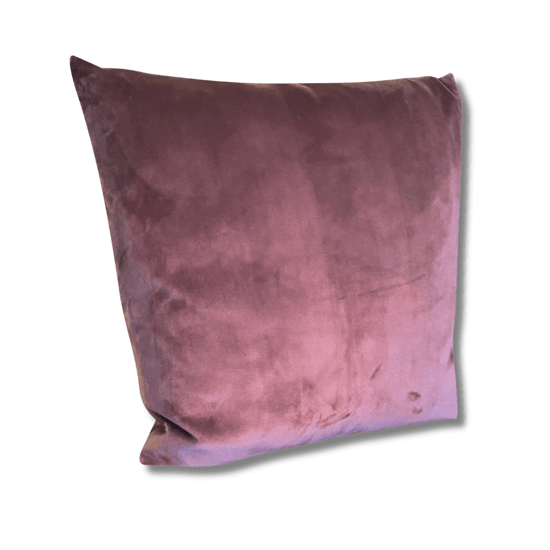 Almofada veludo rose