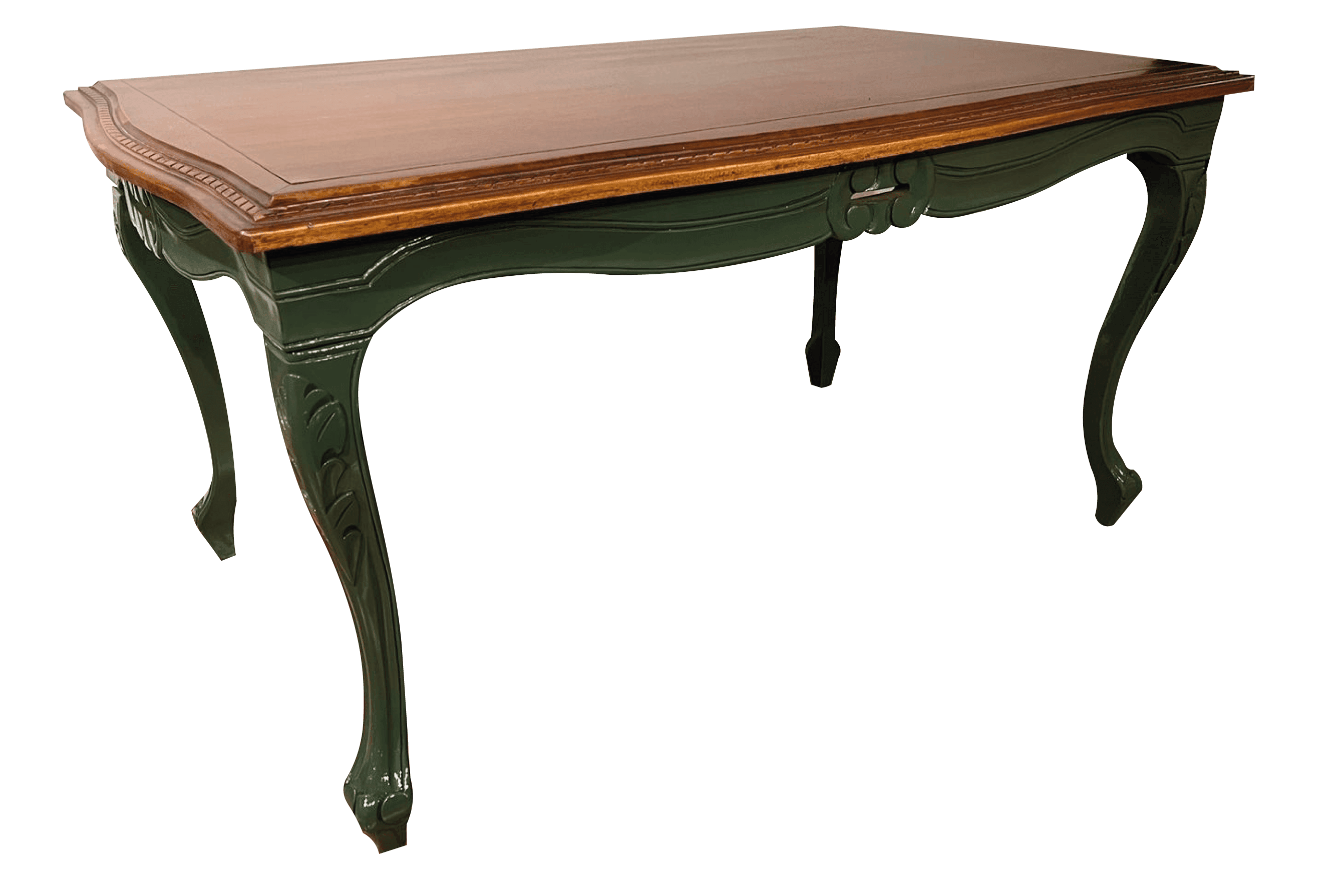 Mesa Luis XV Verde 1.60x1.00
