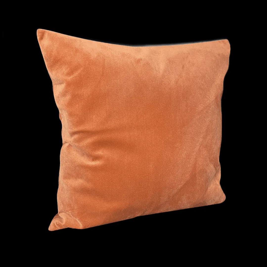 Almofada Veludo Terracota