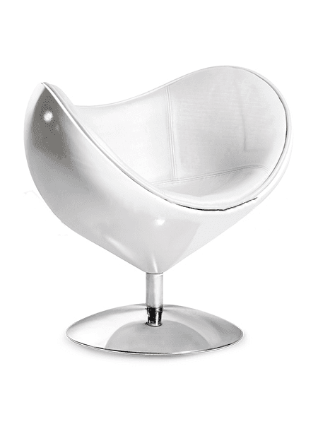 Poltrona Meia Lua White