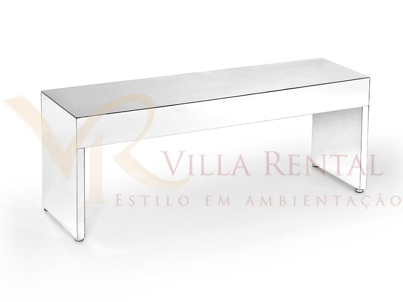 Mesa de Centro Impacto Acrílico Espelhado