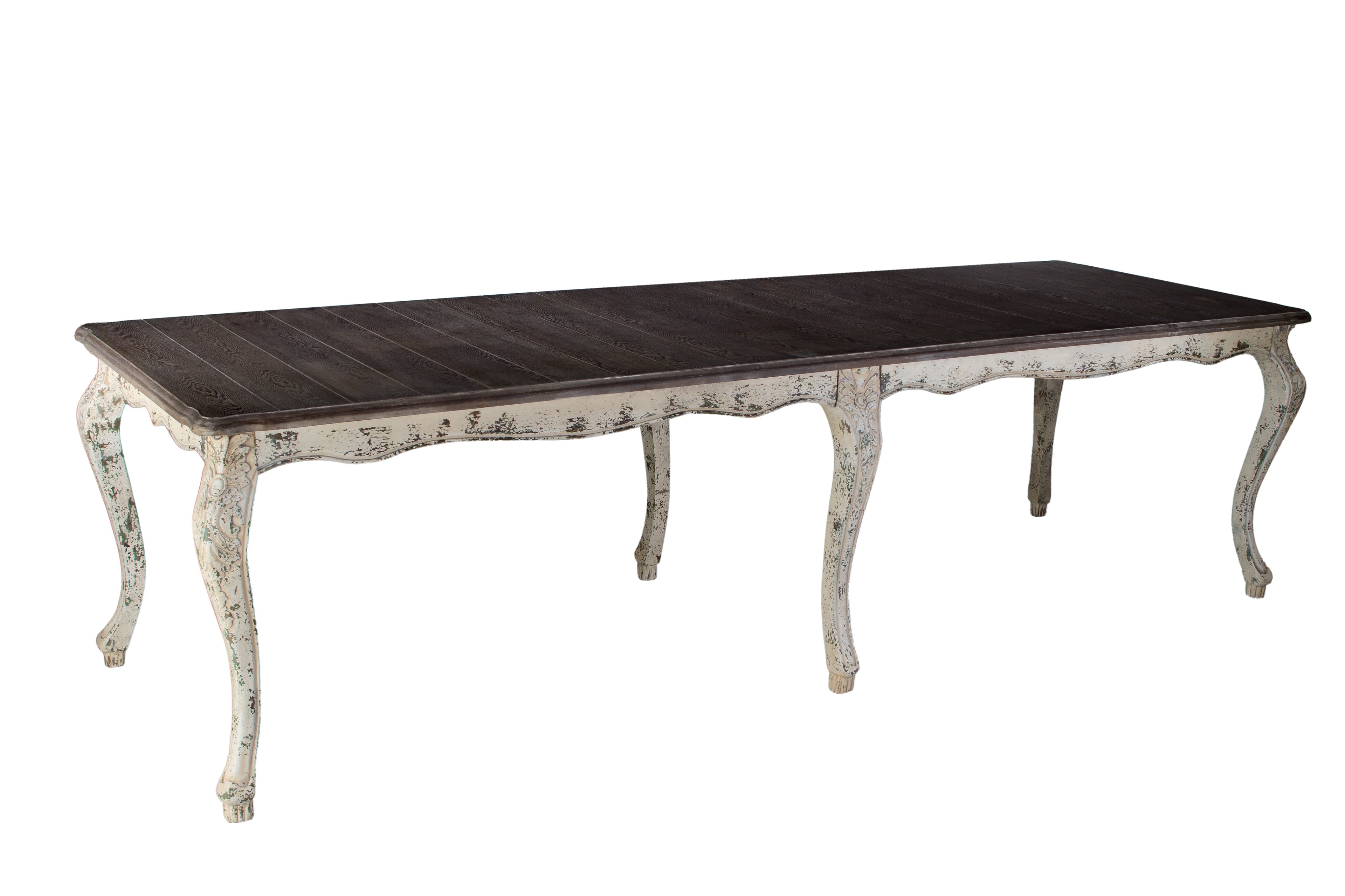 Mesa Madeira Estilo Francês 3.00x1.00