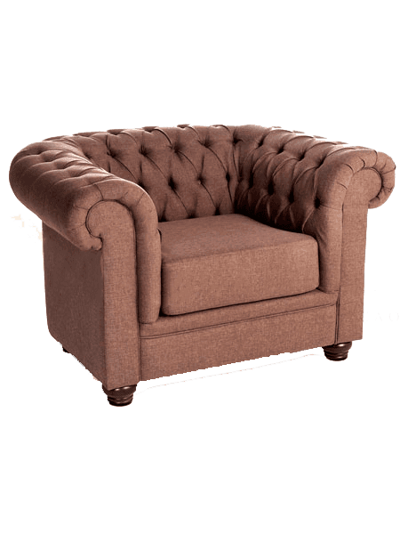 Poltrona Chesterfield Caramelo
