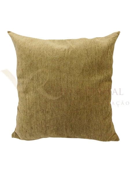 (off) Almofada Chenille Caramelo