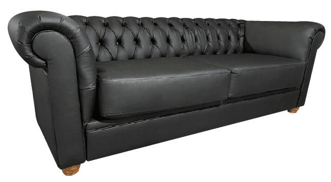 Sofá Chesterfield  Black 3L