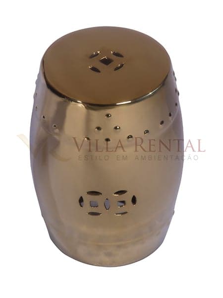 Puff Garden Seat Gold