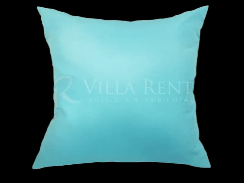 Almofada Oxford Azul Tiffany Claro
