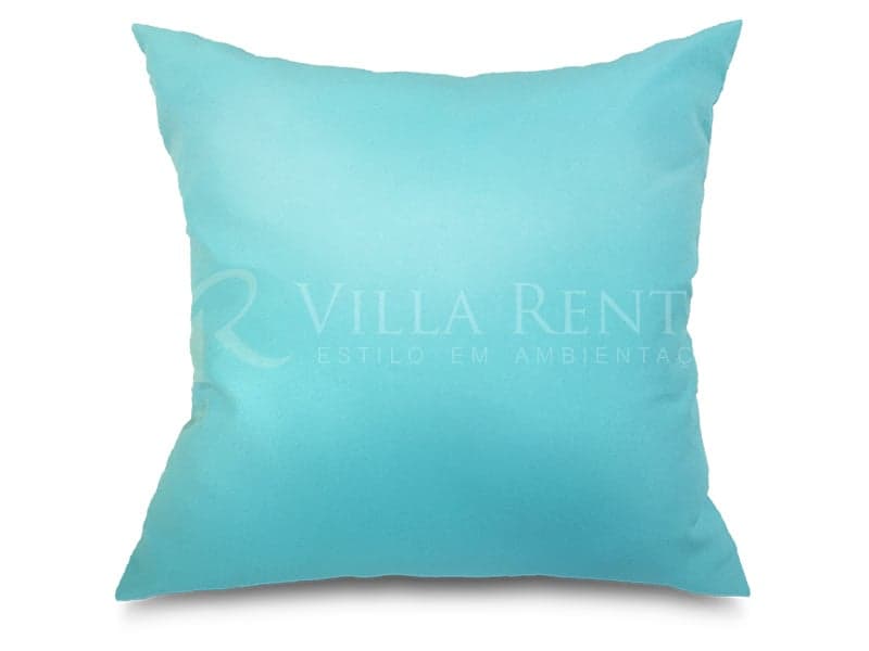 Almofada Oxford Azul Tiffany Claro