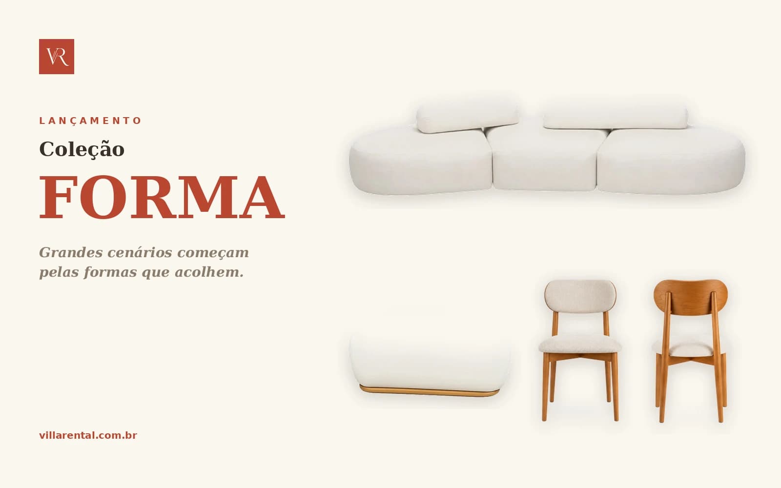 Coleção FORMA: o design que forma experiências