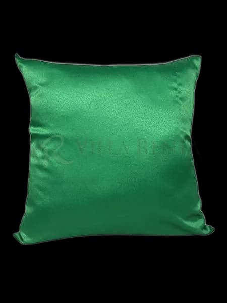 Almofada Cetim Verde Bandeira