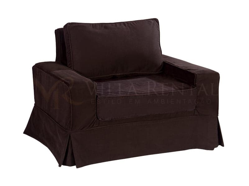 Poltrona Social + Revest. Sarja Preto