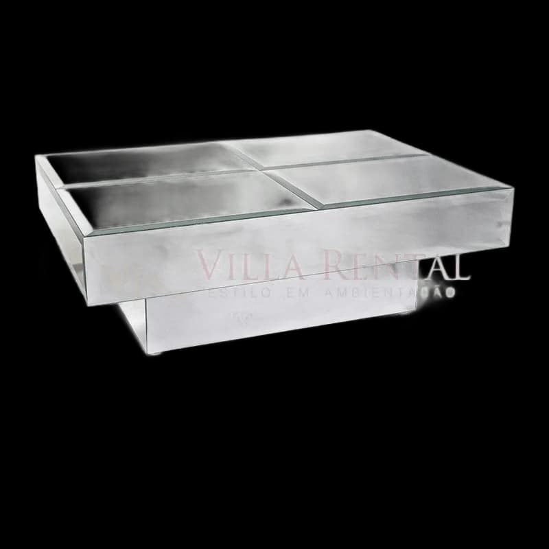 Mesa de Centro Espelho Bisotê
