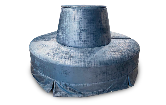 Revest. Cone + modulo V. Carrara Azul